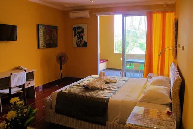 塔納梅拉藝術渡假村-豪華開放式客房, 陽台-2