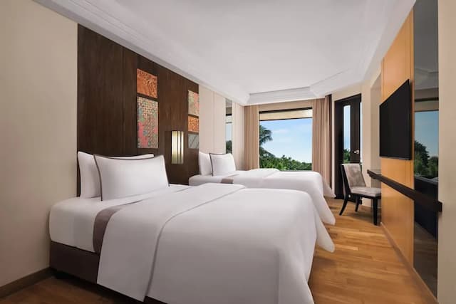 The Westin Resort Nusa Dua, Bali-Deluxe Room, 2 Double Beds, Pool View-1
