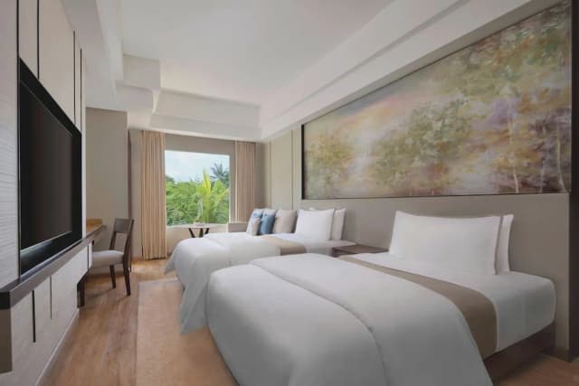 峇里努沙杜瓦威斯汀度假村-特級客房, 2 張標準雙人床, 露台-12