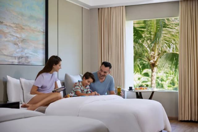 峇里努沙杜瓦威斯汀度假村-特級客房, 2 張標準雙人床, 露台-3