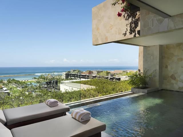 峇里阿普爾瓦凱賓斯基酒店-套房, 1 間臥室, 私人泳池, 海景 (Junior Suite)-8