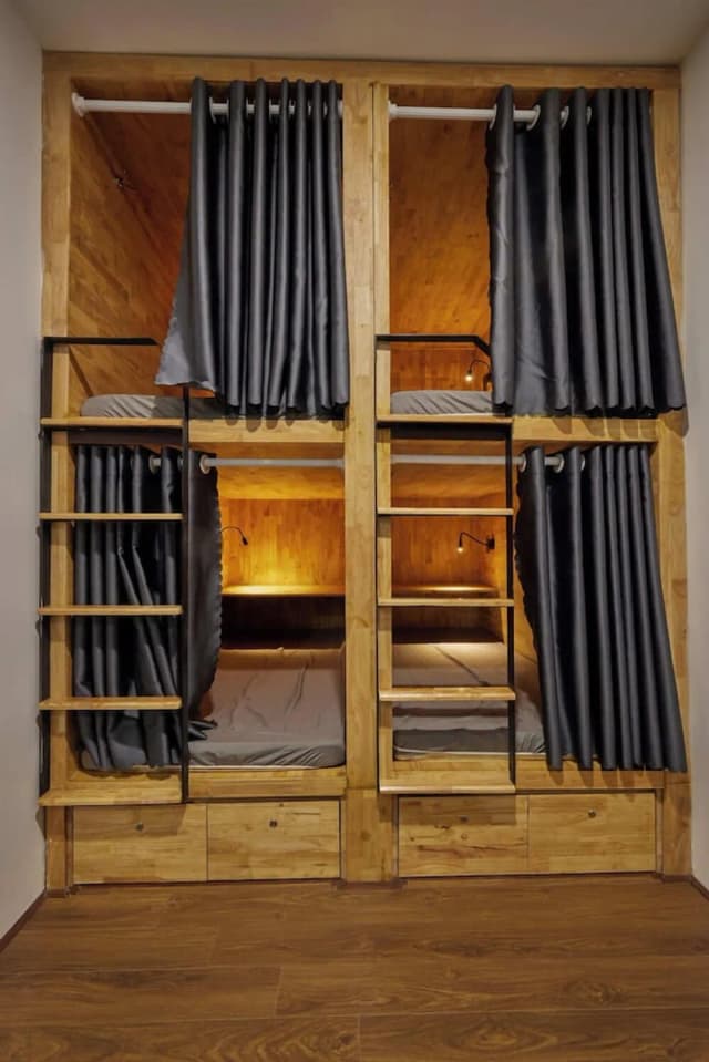 The Garden Capsule Hotel-城市宿舍, 女士专用房, 无烟房, 露台-1
