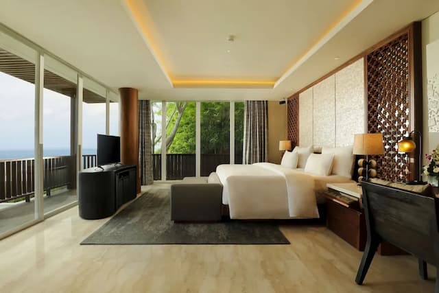 Anantara Uluwatu Bali Resort-Three Bedroom Ocean View Pool Villa-1
