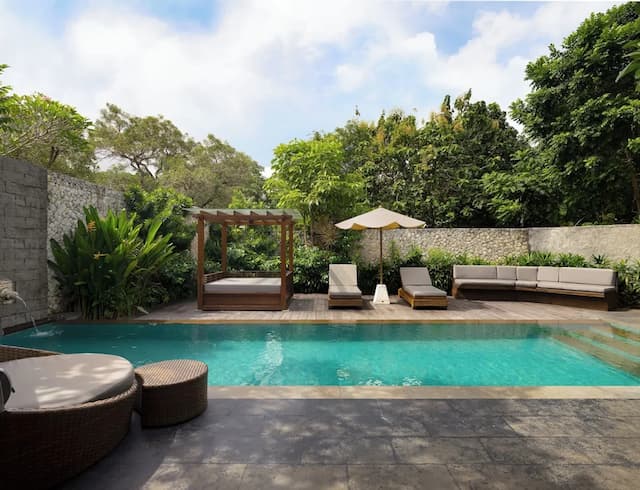Anantara Uluwatu Bali Resort-Two Bedroom Garden View Pool Villa-8