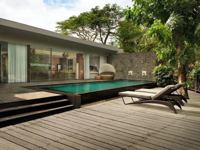 Anantara Uluwatu Bali Resort-Three Bedroom Garden View Pool Villa-9
