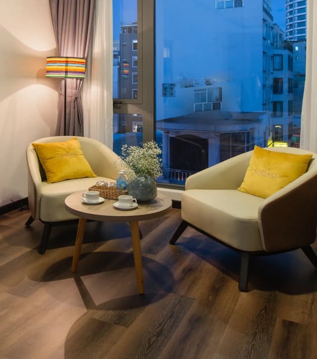 安納海姆Holi精品酒店-行政客房, 2 張加大雙人床, 城市景-7