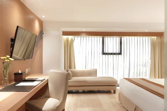 de Vins Sky Hotel Seminyak-华丽客房-6