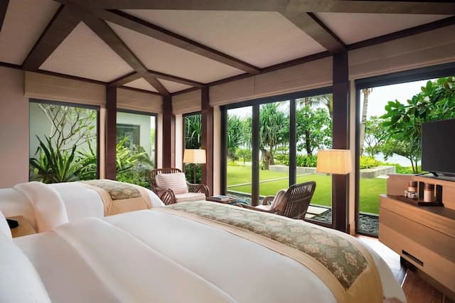 峇里麗思卡爾頓酒店-The Oceanfront Villa, 3 Bedrooms, Private Pool-5