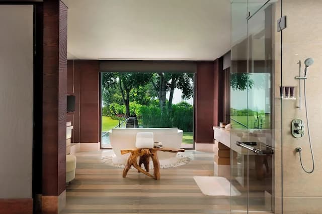 峇里麗思卡爾頓酒店-The  Cliff Villa, 1 Bedroom, Ocean View-4