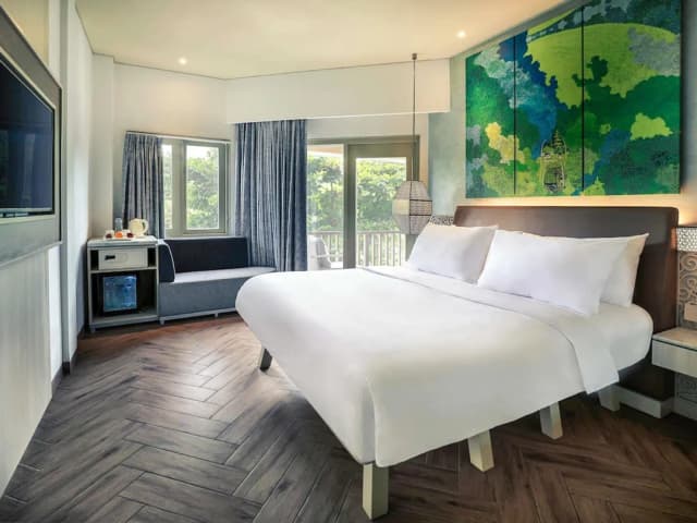 Mercure Kuta Bali-华丽双人房, 1 张双人床, 阳台-4