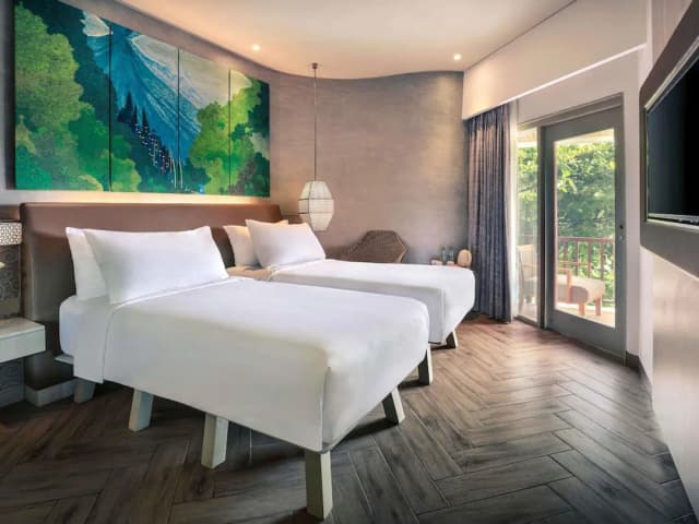 Mercure Kuta Bali-华丽双床房, 2 张单人床, 阳台-2