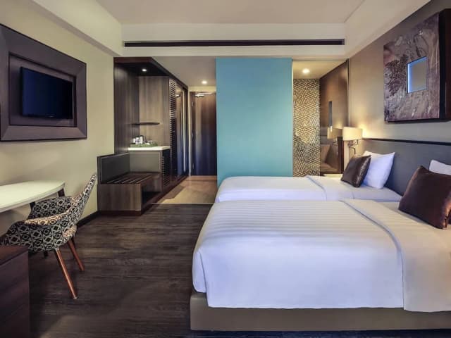 Mercure Bali Legian-华丽双床房, 2 张单人床, 阳台-3