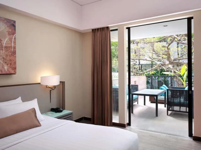 Mercure Bali Legian-Privilege, 客房, 1 张特大床, 阳台-5