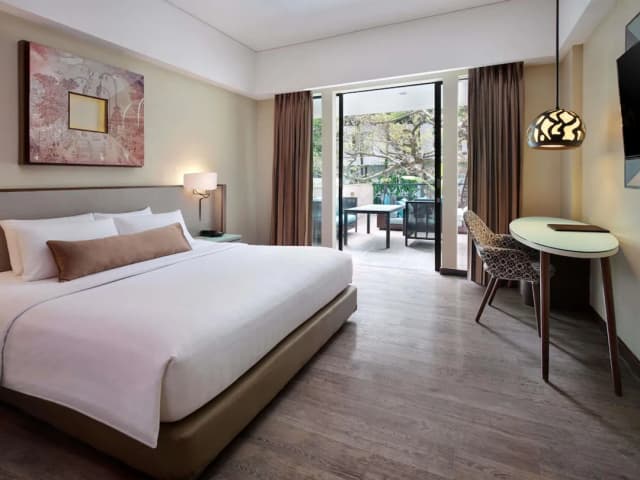 Mercure Bali Legian-Privilege, 客房, 1 张特大床, 阳台-1