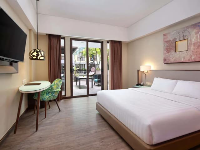 Mercure Bali Legian-Privilege, 客房, 1 张特大床, 阳台-8