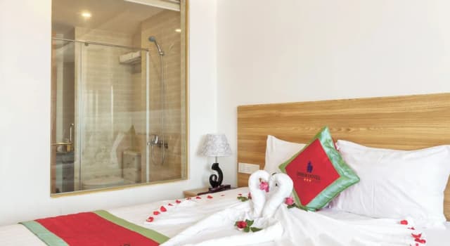 海妖花酒店-高級雙人或雙床房-4