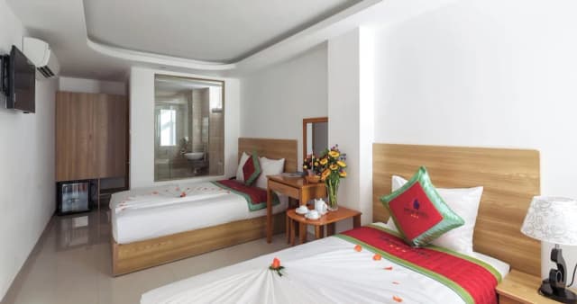 海妖花酒店-高級雙人或雙床房-1