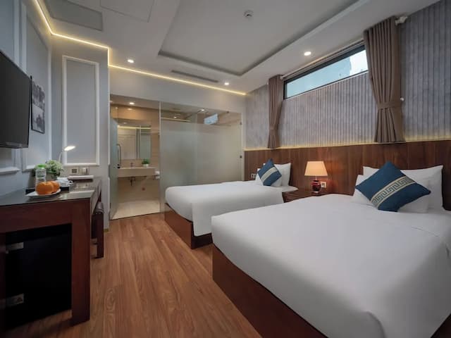 하노이 HM 부티크 호텔-디럭스룸-9