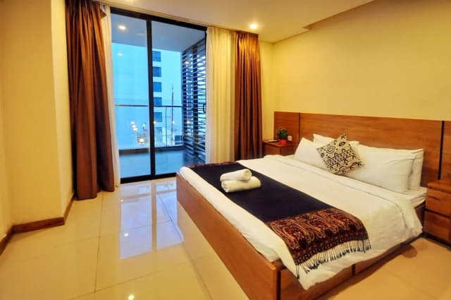 ホーリー ビーチ アパートメンツ-アパートメント 2 ベッドルーム 浴槽 パーシャルシービュー-5