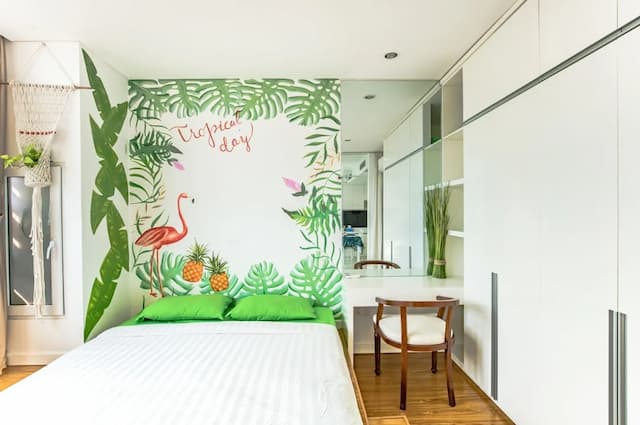 럭셔리 벤 탄 TAA 아파트먼트-이그제큐티브 아파트, 침실 1개-5