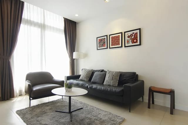 럭셔리 벤 탄 TAA 아파트먼트-아파트, 침실 3개-20