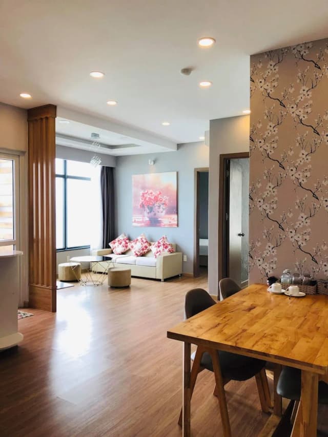 芽莊海洋酒店-公寓, 2 間臥室, 部分海景-8