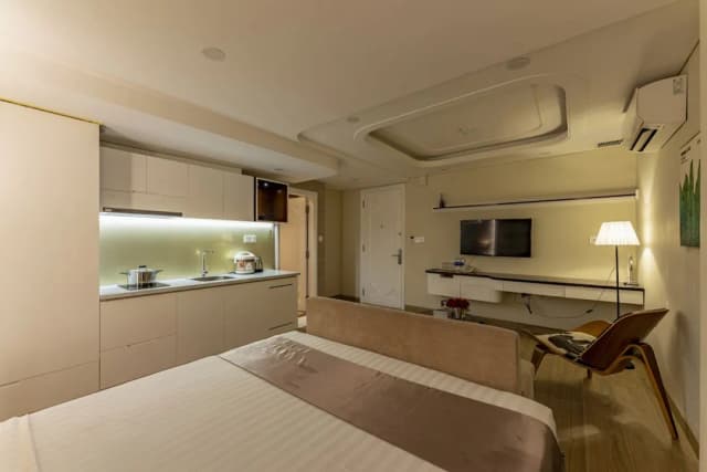 蘇蘇黃金樹飯店及出租公寓-開放式客房 (Basement Apartment)-4