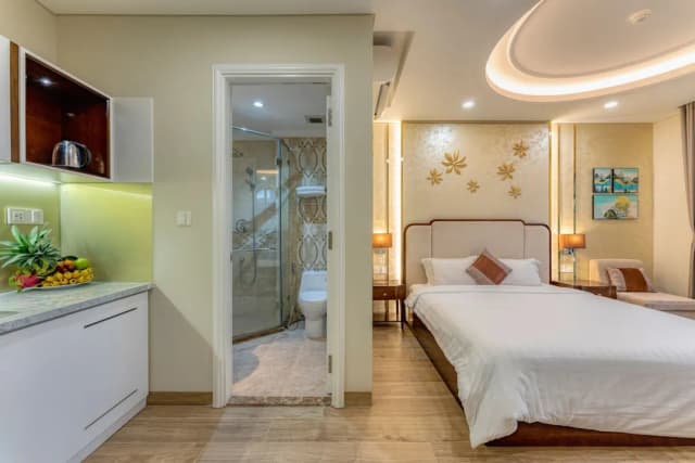 蘇蘇黃金樹飯店及出租公寓-豪華客房-5