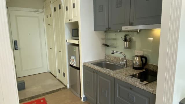 ロータス ヴィレッジ ニャチャン-デラックス スタジオ 1 ベッドルーム 簡易キッチン ビーチビュー-5