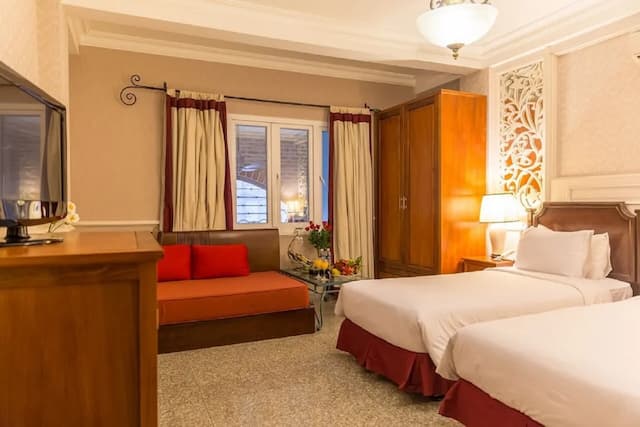 벤 탄 부티크 호텔-클래식 트윈룸-2