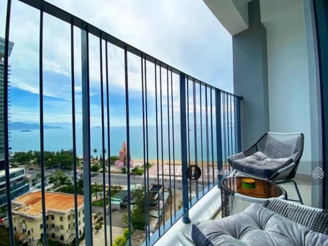 Panorama Beachfront Nha Trang by LYN Condotel-华丽开间, 阳台, 海景-9