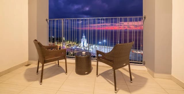 Panorama Beachfront Nha Trang by LYN Condotel-华丽开间, 阳台, 海景-5