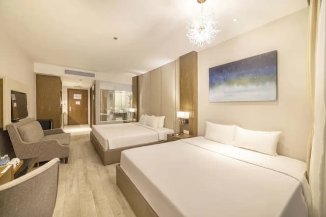 Panorama Beachfront Nha Trang by LYN Condotel-家庭开间, 阳台, 海景-6