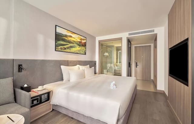 Adamas Boutique Hotel Nha Trang-华丽双人房或双床房, 阳台, 城市景观-1