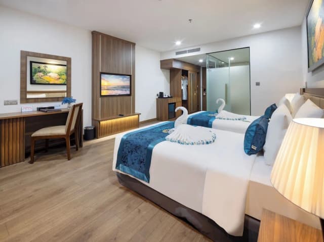 Gonsala Hotel Nha Trang-华丽双床房, 海景-1