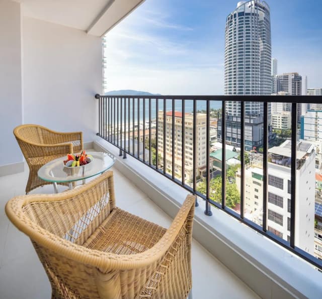 Gonsala Hotel Nha Trang-尊贵双人房, 阳台, 海景-4