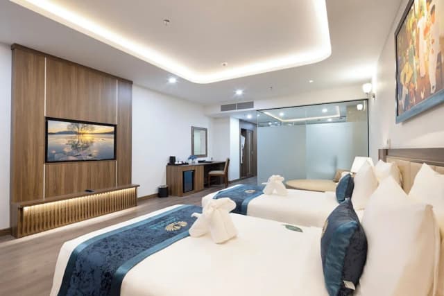 Gonsala Hotel Nha Trang-行政双床房, 阳台, 海景-3