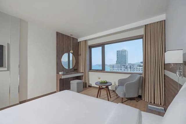 芽莊巴拿馬飯店-行政雙床房, 部分海景-6