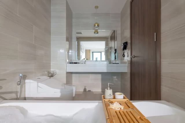 芽莊巴拿馬飯店-極品三人房, 陽台, 海景-5