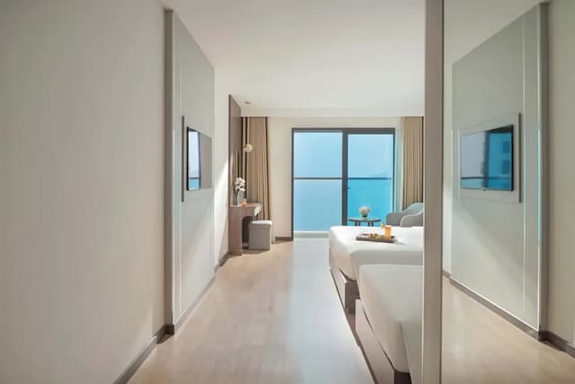 芽莊巴拿馬飯店-極品三人房, 陽台, 海景-2