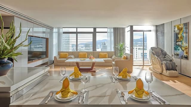 芽莊巴拿馬飯店-總統套房, 陽台, 海景-10