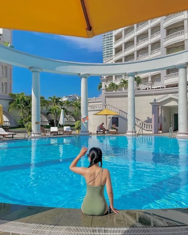 선라이즈 나트랑 비치 호텔 & 스파-프리미엄 트윈룸, 바다 전망 (Premium Deluxe)-9