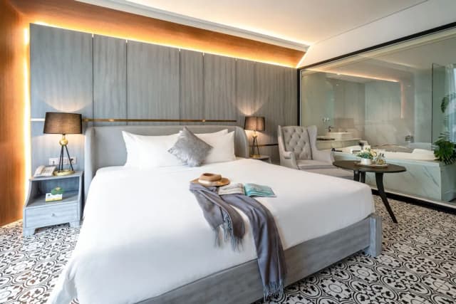 Cicilia Hotels & Spa Danang-小型套房, 阳台, 海洋景观-1