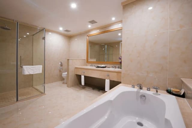 芽莊 Vinpearl 度假村-豪華雙床房, 海景-9