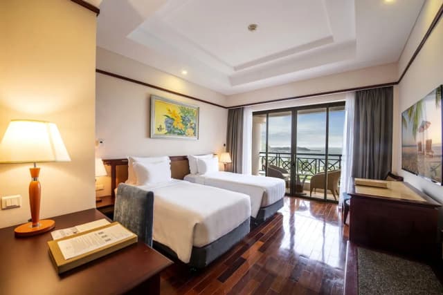 芽莊 Vinpearl 度假村-豪華雙床房, 海景 (VinWonders Access)-6