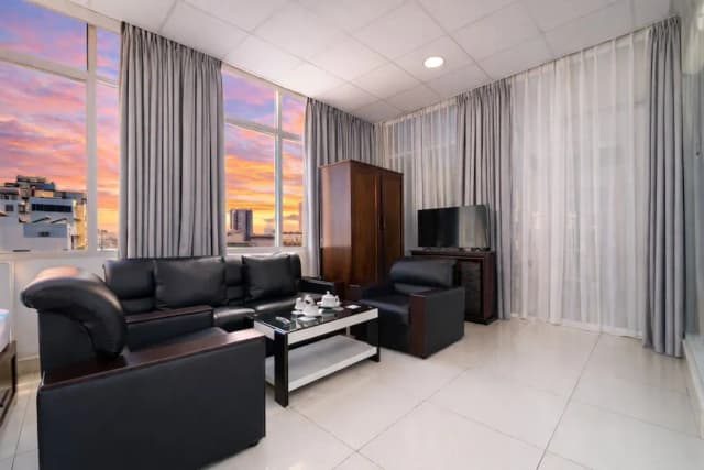 檳城鑽石奢華飯店-都會頂樓客房, 2 張加大雙人床, 城市景觀-7