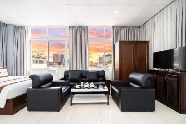 檳城鑽石奢華飯店-都會頂樓客房, 2 張加大雙人床, 城市景觀-6