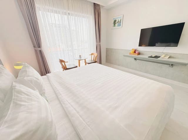 費德飯店-高級雙人房, 1 張特大雙人床, 城市景觀-14