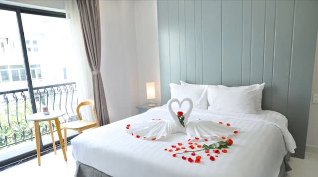 費德飯店-高級雙人房, 1 張特大雙人床, 城市景觀-9