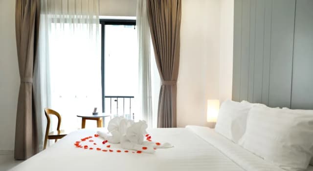 費德飯店-高級雙人房, 1 張特大雙人床, 城市景觀-1